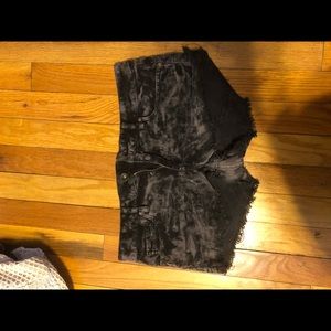 Pacsun acid wash Jean shorts